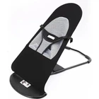Кресло-шезлонг скачалка Baby Recliner Chair детский, черный GRAND MA294 чорний MA294