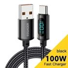 Кабель зарядки USB - Type C Essager 100W 2м с дисплеем (EXCT-XYA01-P)