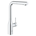 Змішувач для кухні з висувним виливом хром Grohe Essence New (30270000)