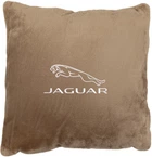 Подушка декоративная Evatech Jaguar Бежевая с вышивкой 35х35 см (MPCSSIV049)