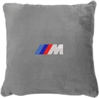 Подушка декоративна Evatech BMW M Сіра з вишивкою 45х45 см (MPCSHGV006)