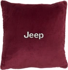 Подушка декоративная Evatech Jeep Красная с вышивкой 45х45 см (MPCSHRV014)