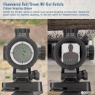 Оптический прицел Barska SWAT-AR Tactical 1-4x28mm (IR Mil-Dot R/G) + крепление (925760) - изображение 7