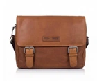 Сумка чоловіча HILL BURRY 3343/SPL BROWN Рудий