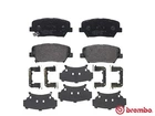 Комплект гальмівних колодок KIA SELTOS, HYUNDAI GRANDEUR, HYUNDAI ASLAN, BREMBO (P30070)