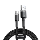 Кабель Baseus Cafule Cable USB For Micro 2A 3m Gray+Black (CAMKLF-HG1)