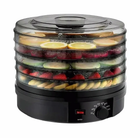 Сушарка для овочів та фруктів 800 Вт 220-240V/50-60Hz Zepline ZP-029 32х28 см 5 рівнів сушки із захистом від перегріву чорна