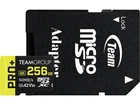 Карта пам'яті Team 256 GB microSDXC Pro+ UHS-I U3 V30 A2 Class 10 + SD-adapter (TPPMSDX256GIA2V3003)
