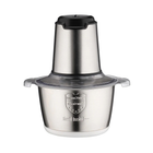 Блендер кухонний металева чаша на 2 л 250W Raf Food Processor R7019 2 режими швидкостей 4 ножі