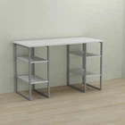 Письмовий стіл Ferrum-decor Карен 75x120x70 сірий ДСП Біле 16мм (FRD-102438)