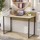 Письмовий стіл Ferrum-decor Скай 75x100x60 чорний ДСП Дуб Сонома 16мм (FRD-103612)