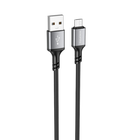 Кабель BOROFONE BX83 Micro Famous silicone charging data cable Black