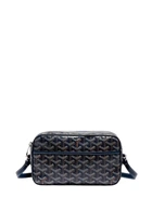 Сумка через плечо Goyard в темно-синем цвете.