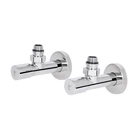 Комплект кранів Thermo Alliance Standart 1/2" НР для рушникосушарки кутовий SF395W15