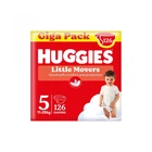 Підгузки Huggies Little Movers 5 (11-25 кг) M-pack, 126 шт (5029053583419) (7737)