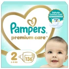 Подгузники Pampers Premium Care Размер 2 (4-8 кг) 136 шт (8006540855812) (7645)