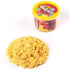 Кинетический песок Danko Toys KS-01-06 Y, KidSand Желтый, 400 гр. (KS-01-06 Yellow-RT)