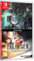Игра Final Fantasy VII & Final Fantasy VIII Remastered - Twin Pack Nintendo Switch (английская версия)