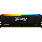 Модуль памяти DDR4 8GB/3200 Kingston Fury Beast RGB (KF432C16BB2A/8WP)