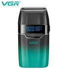 Електробритва VGR V-308 Green акумуляторна шейвер