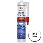 Герметик Duax Silicone №210 (білий) 300 ml