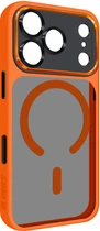 Чехол для смартфона ArmorStandart Unit-C MagCase SE для Apple iPhone 17 Pro Orange Black (ARM86317)