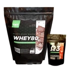Протеин Target Nutrition Trend сывороточный WHEY 80 и омега 3