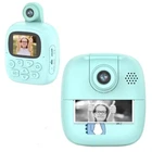 Детский фотоаппарат моментальной печати фотографий M4 Kids Print Camera Голубой