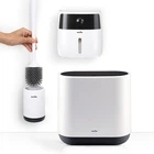 Набор аксессуаров для ванной комнаты MBM MY HOME MVM-MH-02 WHITE/BLACK белый/черный