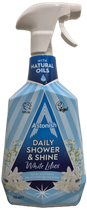 Засіб для душових кабін Astonish Daily Shower Shine White Lilies 750 мл