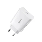 Мережевий зарядний пристрій Baseus Speed Mini Quick Charger 1C 20W (White)