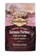 Сухий корм для кошенят Carnilove Cat Salmon & Turkey з лососем та індичкою