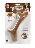 Игрушка для собак GiGwi Рог жевательный Wooden Antler L Коричневый