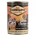Влажный корм для щенков Carnilove Puppy k с лососем и индейкой
