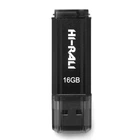 USB флеш-накопичувач Hi-Rali Stark 16gb Чорний