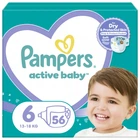 Підгузки Pampers Active Baby Giant Розмір 6 (13-18 кг) 56 шт (8001090950130) (7309)