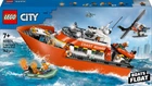 Конструктор LEGO City Рятувальний катер і гелікоптер берегової охорони 742 деталі (60504)