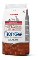 Сухий корм Monge Mini Puppy Lamb/Rice зі смаком ягняти