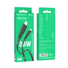 Кабель USB Borofone BX85 PD20W Type C to Lightning Чорний