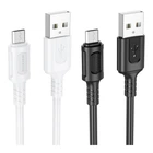 Кабель USB Borofone BX111 Micro 2.4A Чорний