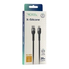 Кабель USB Ridea RC-XS51 X-Silicone Type-C to Lightning 30W 2m Колір Чорний