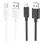 Кабель USB Hoco X88 Gratified Micro 2.4A 2m Колір Чорний