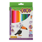 Олівці кольорові ZiBi Kids Line 36 кольорів (ZB.2417)