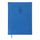 Ежедневник датированный 2026 Buromax Heraldry A5 из искусственной кожи 336 страниц светло-синий (BM.21128-02)