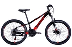 Велосипед Space AL 24" MERCURY AM DD FR 11" 2026 Черно-красный (OPS-SP-24-065)