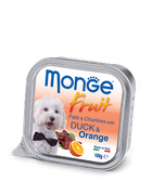 Вологий корм Monge Dog Fruit Duck Orange
