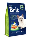Сухой корм для кошек Brit Premium by Nature Cat Sterilized Salmon с лососем