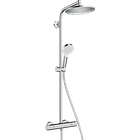 Душова система з термостатом Hansgrohe Crometta S 240 1jet Showerpipe (27267000)