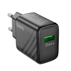 Зарядний пристрій Hoco CS21A 1USB QC 18W Black