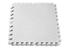 Мат пазл килимок EasyFit SwallowTail 4 шт 60х60х1 см Білий для йоги та дитячої кімнати (EF-1950-W)